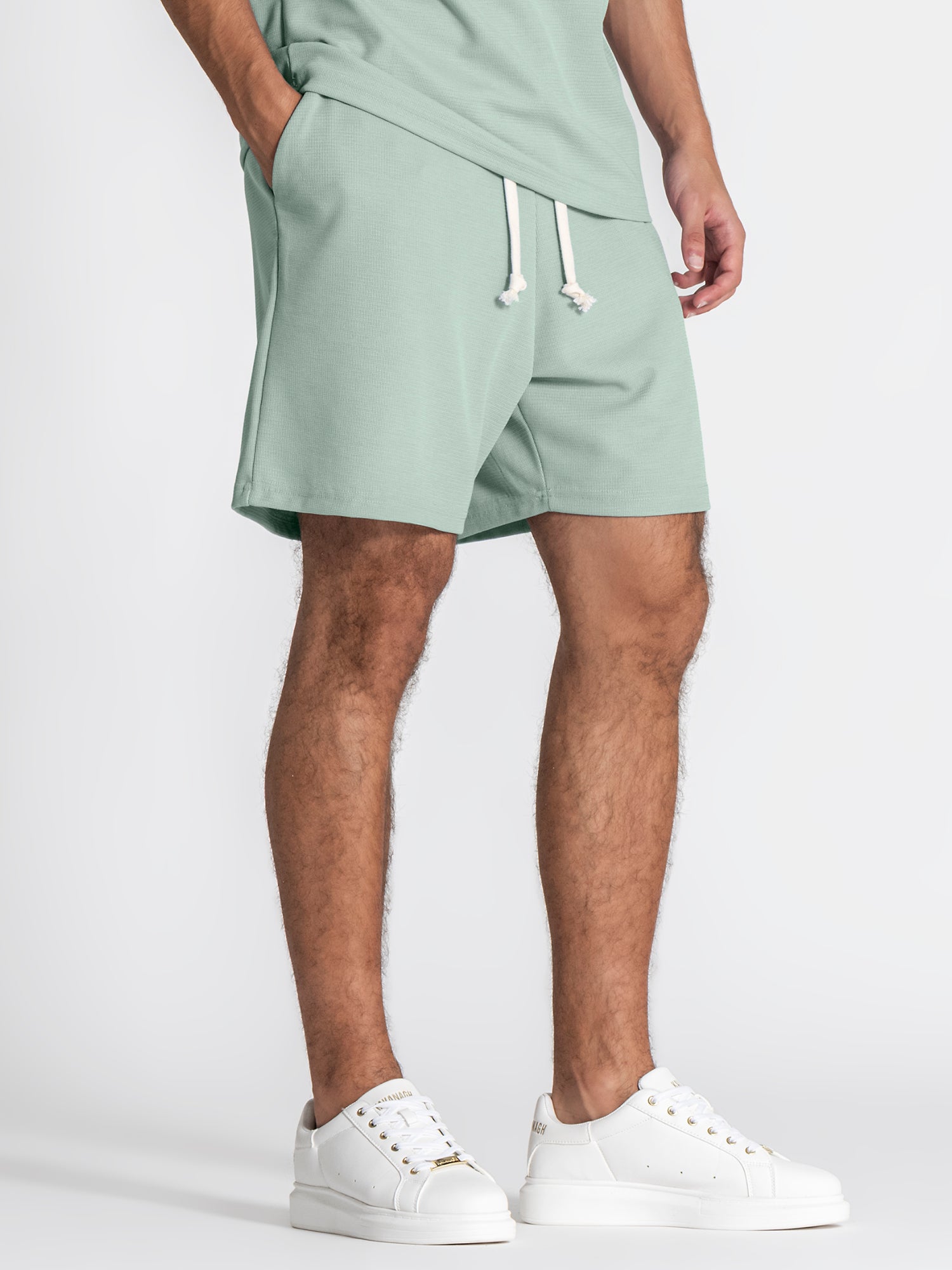 t-shirts / Blue Grid Set