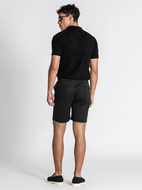 polos / Black Majestic Knit Polo