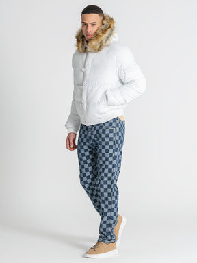 puffers / White Smart Puffer Jacket