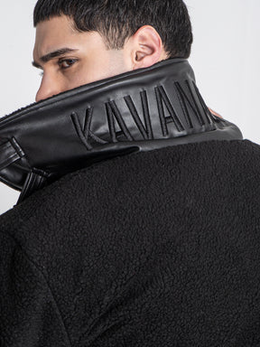 jackets / Black Cocoon Sherpa Jacket