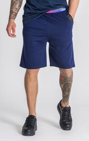 Pantalones Cortos Torsion Azules