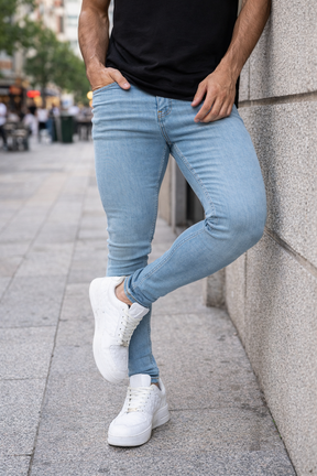 Light Blue Core Skinny Jeans