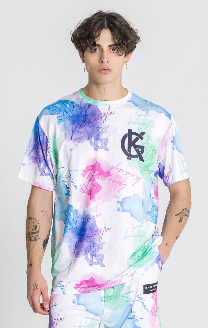 Multicolor Candy Oversized Tee