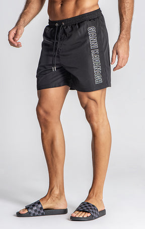 Black Limit Swimshorts