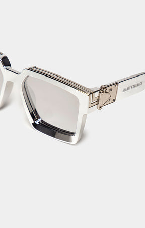 Silver Fashionista Sunglasses