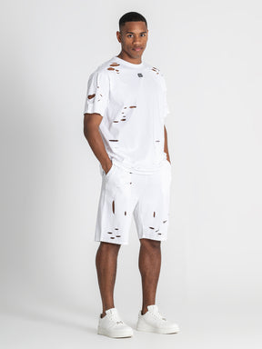 White Portitxol Oversized Tee