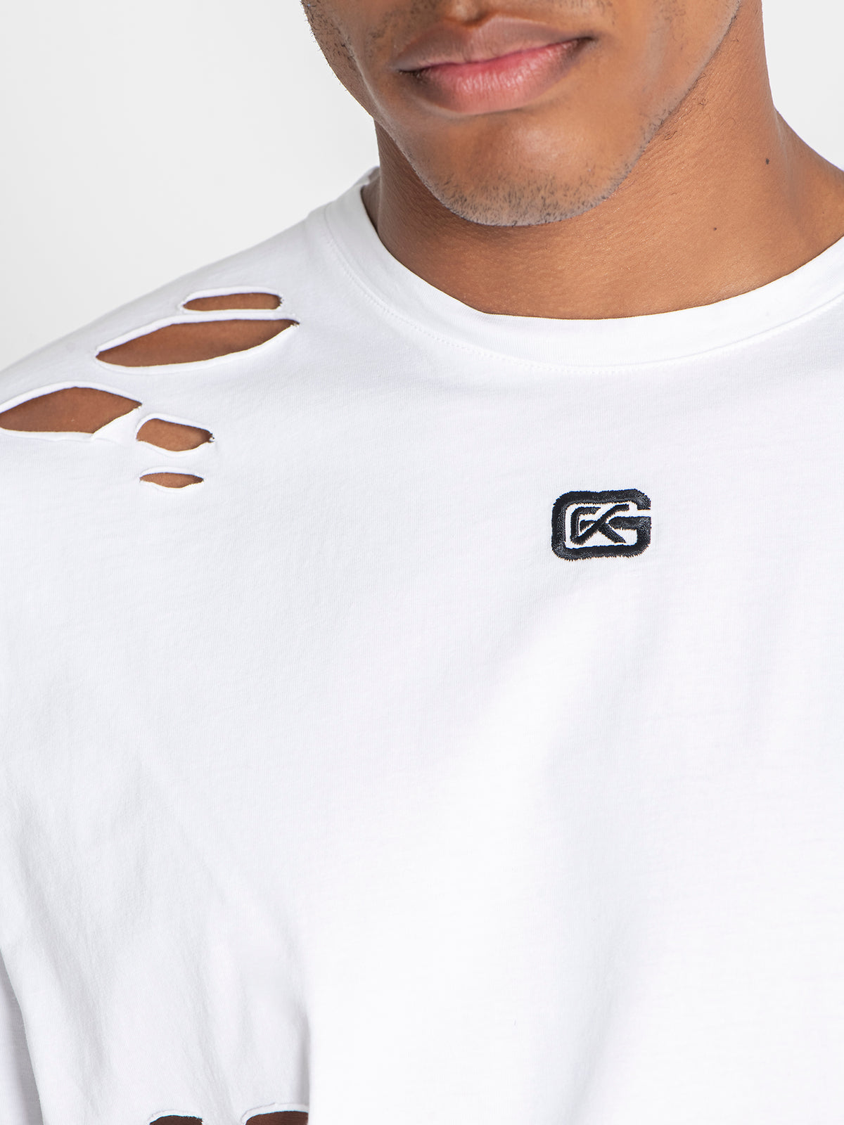 White Portitxol Oversized Tee