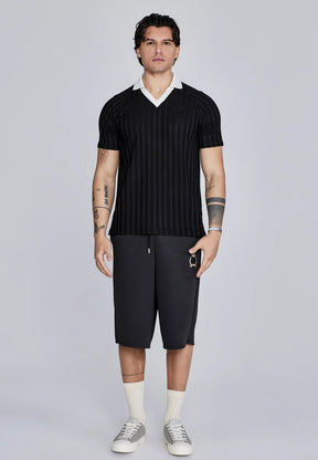 Black Polo T-Shirt