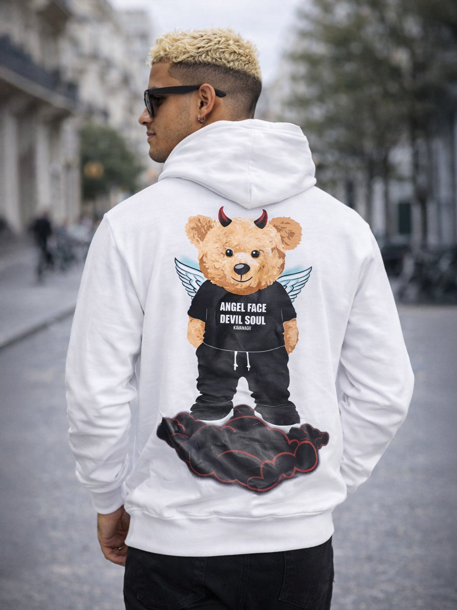 White Doppelganger Hoodie