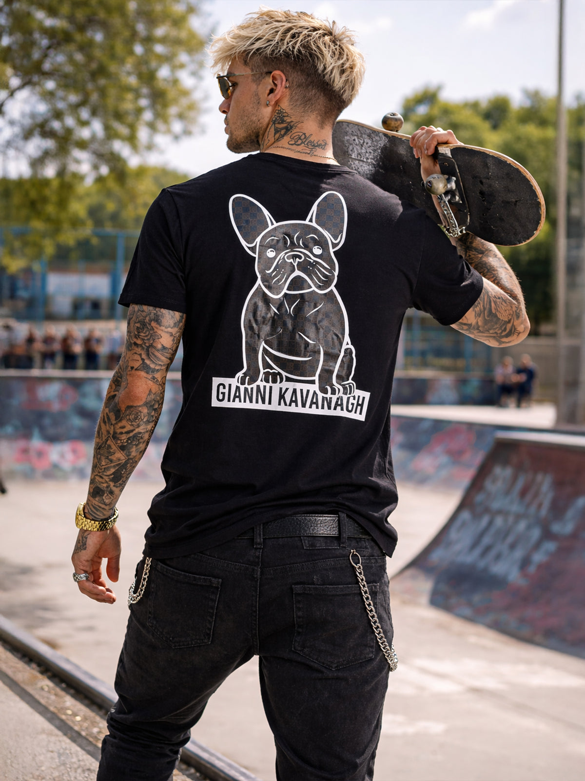 Black Clone Woof Tee