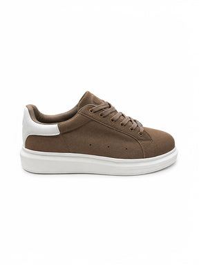 Beige GG Suede Sneakers