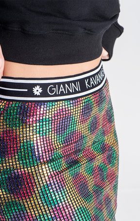GK Holographic Tube Skirt