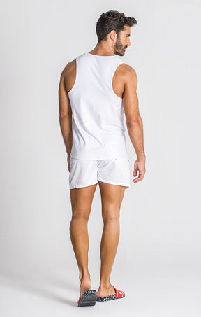 White Dimension Tanktop