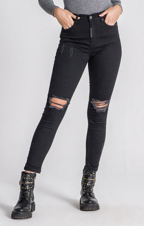 Black Core Ripped Jeans Jeans Gianni Kavanagh