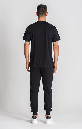 Black Essential Micro Regular Tee