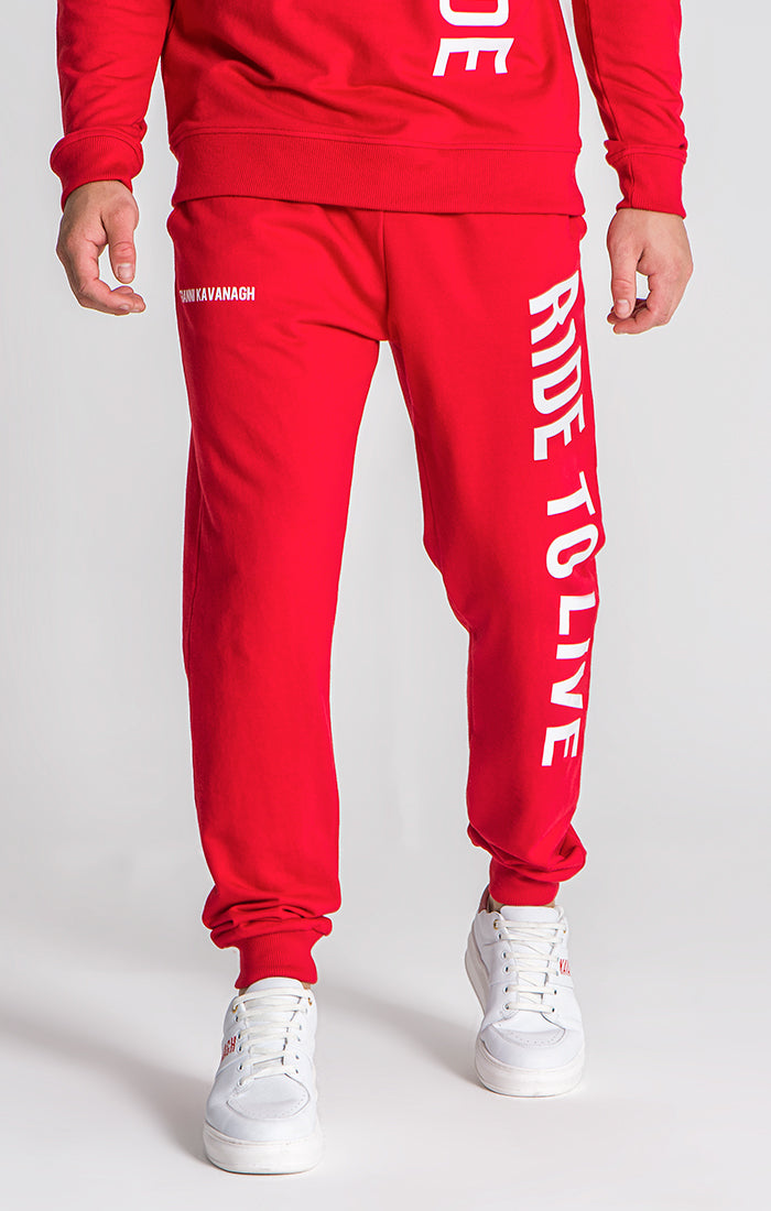 Red Ride Joggers