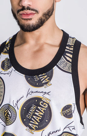 White Beirut Tank Top