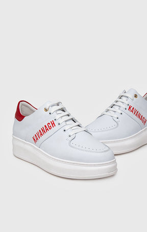 White Blood Devotion Sneakers
