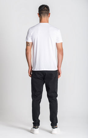 White Essential Micro Slim Tee