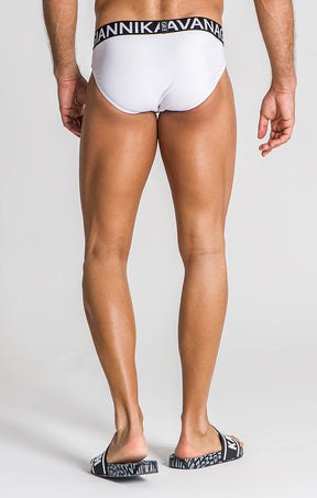 White Pump Swimbriefs